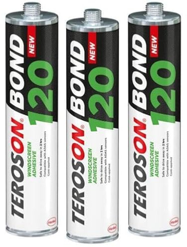 OC-PRO LOT 3 Cartouches - LOCTITE TEROSON Bond 120 Colle Mastic Pare-Brise