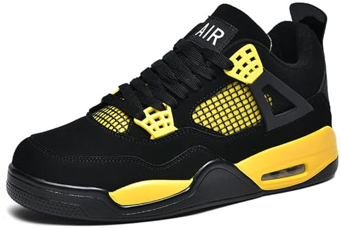 Scarpe da Skate Classiche da Uomo Air 4 Retro Scarpe da Skate Fitness Formatori Basket Casual Scarpe da Ginnastica da Lavoro Corsa a Piedi Zapato