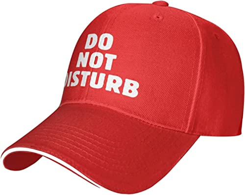 Homme Femme Snapback Casquette Ne Pas Déranger Casquette Baseball Respirant Casquette Trucker Mode Casquette Hip Hop pour Hip Pop Pêche Sport