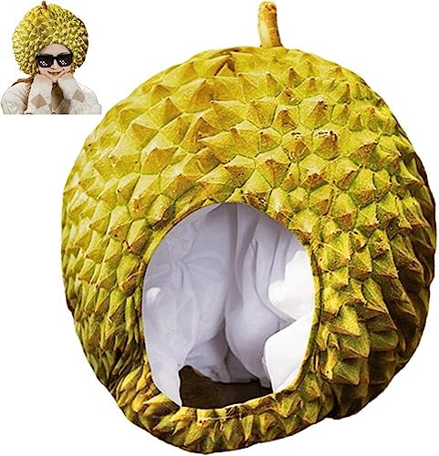 Funny Cap Plush Shaped Hat Headwear Novelty Plush Hat Fruits Dress Up Costume for Birthday Carnival Halloween Party Favors