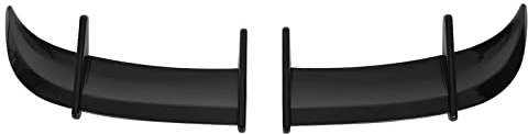 2PCS Car Rear Trunk Spoiler AK Style Wind Pressure Reduction Tail Spoiler Wing, Sporty Look, Fit for MK6 Models (Keensonp2vg89o5k-11)