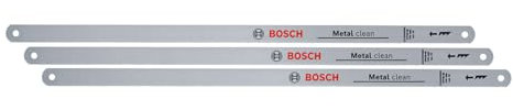 Bosch Set de 3 lames de scie alternative Clean 300 mm (acces. pr scie alt. 300 mm ; 32 TPI ; lame bi-métal durable pr coupes nettes ds métal/bois/plast./mat. comp.)