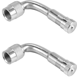 Huudngeje 2 Rallonge De Tige De Pneu De Voiture De Moto Adaptateur De Rallonge De Valve De Pneu Angle De 90 DegrÉS