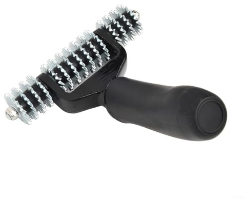 BlissfulAbode Teppich-Nahtroller 12,7 cm breiter Kopf Radrollen für Teppichinstallation Reparaturwerkzeug Druckguss-Griff leichtes robustes Design Effektive Klebrigkeit Mittel Transfer Naht