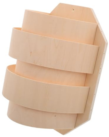 GAROZATION Sauna-ecklampenschirm Aus Holz Praktische Abdeckung Für Saunaraumleuchte Dekorativer Schatten Für Licht Schutz Für Glühbirne Ersatz Für Lampenzubehör
