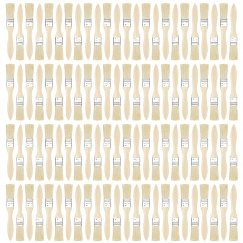 INTERWARM 180 pinceaux à Peinture en Vrac, pinceaux à Poils de 2,3 cm pour la Peinture Domestique, Le Dessin, la Teinture, l'application de Colle, d'huile, pour Les Loisirs créatifs