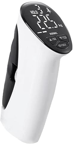 Misuratore di forza di presa, display a LED, dinamometro elettronico, tester di forza di presa per allenamento muscolare della mano e fitness