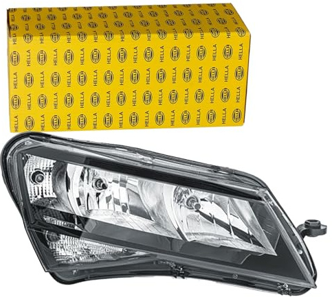 HELLA 1EJ 011 939-021 Halogen Scheinwerfer - Skoda Superb III Estate (3V5) | Kompatibel mit: SKODA SUPERB III, SUPERB III Kombi