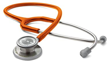ADC Adscope 608 - Convertible Clinician Stethoscope - Orange
