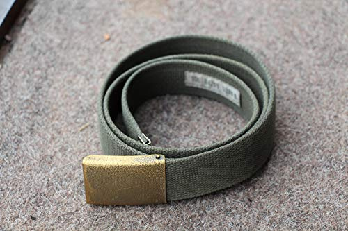 Unbekannt 2 x Original Bundeswehr Stoffgürtel Oliv 3cm breit in Oliv