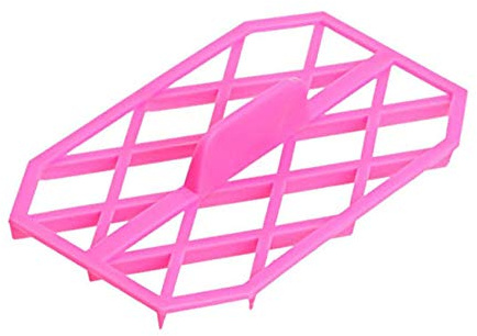 ZDYWY Rhombus Diamond Shape Fondant Cake Mould Embosser Embossing Cutter Mold Stamp Tool – B
