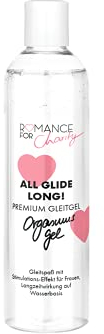 EIS, Premium Gleitgel 'Orgasmus Gel - All Glide Long!', kondomverträglich, Gleitmittel auf Wasserbasis, mit Stimulations-Effekt für Frauen, 300 ml