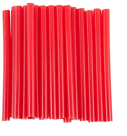 HNGM Klebesticks 20 stücke rote heiße schmelzklebekörper Pistole klebhafte Sticks 7x100mm für das Handwerksmodell