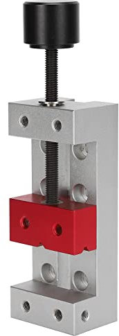 Miniatur-Bank-Tischschraubstock Kleiner Klemmschraubstock Aluminiumlegierung Holzbearbeitungswerkzeug Holzschnitzerei Kleiner Schraubstock für Mini-CNC-Fräser