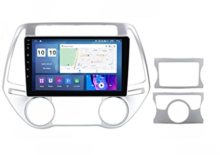 Radio de Coche Bluetooth Android para Hyundai i20 2012-2014 Navigation Android 10 Autoradio 9 Pulgada Car Stereo Apoyo Dab 4G WLAN Bluetooth Carplay Mandos (Color : M700S 8+128G)