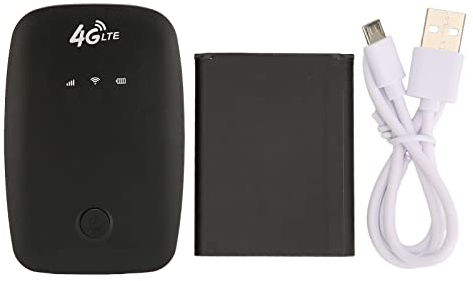 Hotspot WiFi Portatile 4G, Router WiFi Plug-in 3G 4G LTE Portatile, Router Wireless Sottile per Viaggi di Lavoro, Standby Ultra Lungo per Interni Ed Esterni