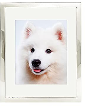 DECANIT 11x14 Picture Frames without Mat & 8x10 Picture Frames with Mat Silver Metal Photo Frames For Wall Decoration-Best Gifts For Family