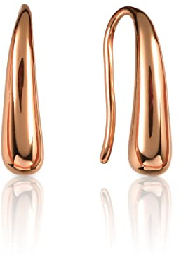 Zavana Graziosi Orecchini Pendenti per Donna e Ragazza, Piccoli Orecchini a Goccia da Donna in Oro, Argento o Oro Rosa, Bigiotteria Donna con Confezione Regalo