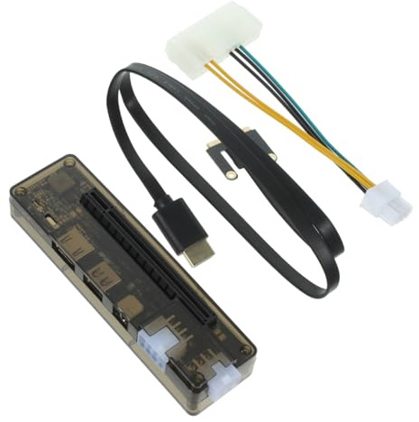 Gatuida Dock Per Scheda Grafica Esterna Portatile Stazione Di Docking Per Scheda Video Per Laptop Adattatore Per Schede Grafiche Supporto Pci-e e Diverse Interfacce Di Input