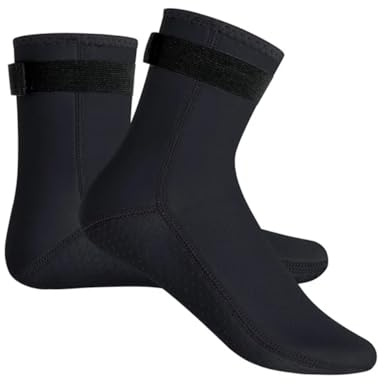 pdodo Hochwertige Neoprensocken für Männer und Frauen – 3 mm Wärme, Rutschfestigkeit und Langlebigkeit für Tauchen, Schnorcheln, Surfen und mehr Ultimativer Wassersportkomfort