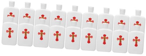 Warmhm 18 Stk Weihwasserflasche Kosmetikbehälter Hochzeitsdekoration Wohnkultur Ornament Segenswasserflasche Segen Flaschen Haushalt Dekorationen leere Flasche schmücken Muschelschale