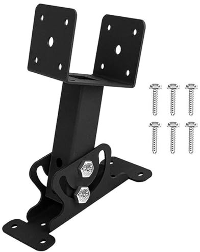 Dachstrebenhalterung Kit – Dachhalterung für schwere Lasten, Dachträgerhalterung für Pergola Kit verstellbare Dachhalterung Halterung für Pergola-Balken |