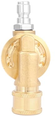 Bestgle Set di Adattatori per Idropulitrici ad Alta Pressione, Ugelli a Connessione Rapida da 1/4 Sono Utilizzati Principalmente, Accoppiatore Rapido in Ottone