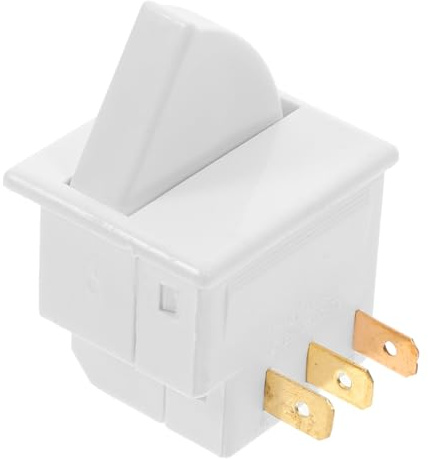 Zerodeko Universal Refrigerator Door Light Switch 3-pin Replacement for Fridge Accessories Beverage Refrigerator Repair Fridge Door Lamp Control Switch for Home and Commercial Use