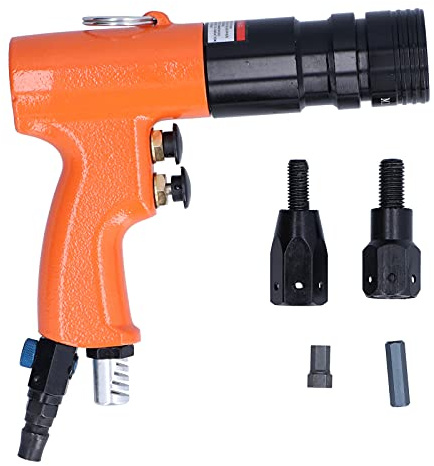 Pistola remachadora Gearwell, remachadora neumática M10 M12, remachadora automática KV 7805E, interfaz JP, herramienta industrial de instalación de remachado.