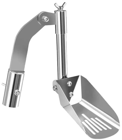 Pulitore per grondaie ad alte prestazioni con manico telescopico – Pala per grondaia. La soluzione professionale per la pulizia di ville, giardini ed esterni