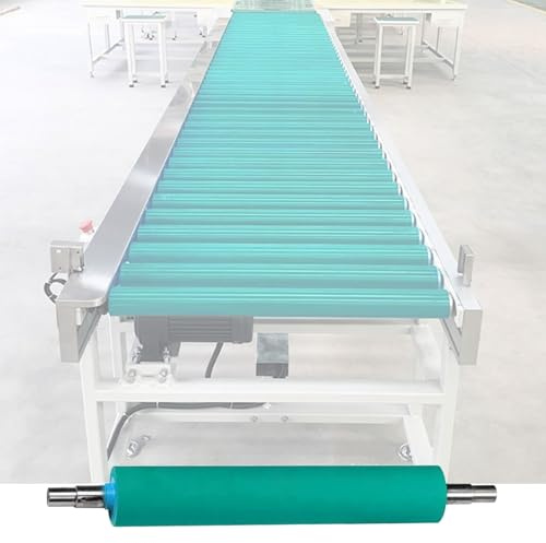 Kundenspezifische Edelstahl-Förderrollen, PU-beschichtet, Ersatzteile für die Holzverarbeitung Montagelinie, Getrieberollen (60 x 200 mm)