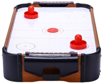 Duroecsain Set Da Tavolo Hockey Air | Realizzato in Legno per Due Giocatori | Mini Hockey Da Tavolo Leggero - per Feste, Riunioni, Compleanno Adolescenti, Natale E Capodanno