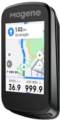 Magene C606 V2 Bike Computer GPS – 2.8 Color Touchscreen, Multi-Scenario ClimbPro, Live Segments, Cycling Dynamics, Offline Navigation & 15-25Hr Battery