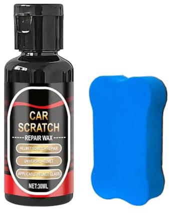 Efface-rayures pour casque | Rénovateur de visière 35ml | Efface Rayures Visière Casque Moto | Restauration Brillant Entretien Carrosserie Protection Extérieur