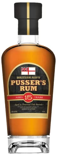 Pusser's Rum British Navy 15 year old-700 ml