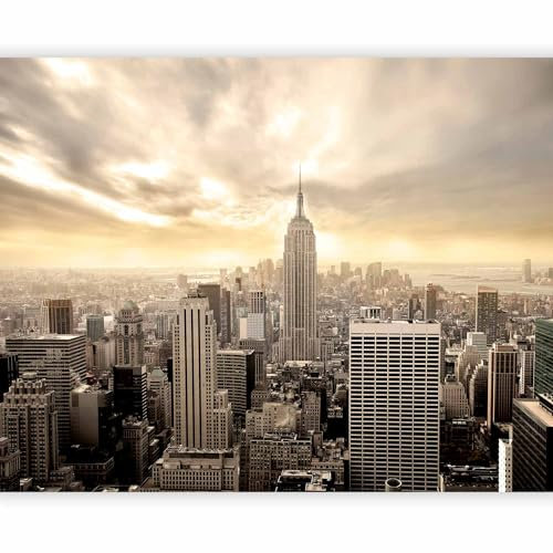 Fotomurale Soggiorno - Carta da parati 200x154 cm TNT Murale alla moda Decorazione da Muro XXL Poster Gigante Design Cameretta Carta per pareti Camera da Letto New York 100404-2