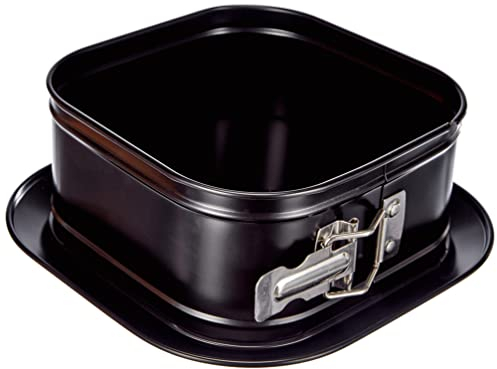 IBILI 826517 - Molde Desmontable Cuadrado Antiadherente con Base Extra 17x17 cm