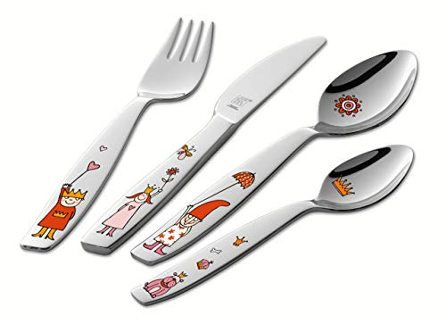 Zwilling 07136-210-0 Kinderbesteck Emilie 4 tlg. Edelstahl 18/10, poliert