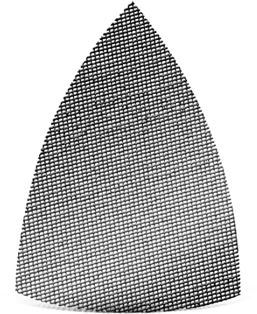 MENZER Net Retine abrasive 150 x 100 mm (25 Pz.) G180 | p. Levigatrici a delta, Carburo di silicio, supporto a gancio e anello