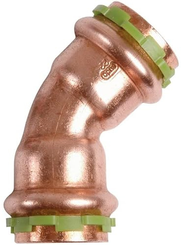 Raccord cuivre coudé 45° à sertir - Femelle - Ø 18 mm - Aalberts Integrated Piping Systems