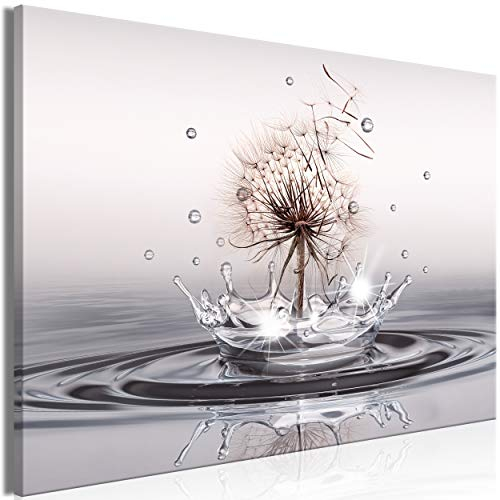 decomonkey Akustikbild Budda 120x80 cm 1 Teilig Leinwand Modern Bilder Wandbilder XXL Schallschlucker Schallschutz Akustikdämmung Wandbild Deko Leise Buddhismus Buddha