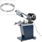 vidaXL Sega a nastro in metallo con base solida 230 V Segatrice verticale per metallo Macchina da taglio per metalli Varie velocità e angolo portatile con ruote