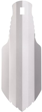 Pala da Giardino in Titanio, Ultraleggera Paletta da Scavo Multifunzione, Piccola Pala in Puro Titanio Seghettata, per Campeggio, Sopravvivenza