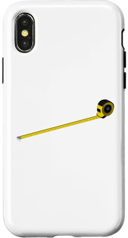 Hülle für iPhone X/XS Maßband Builder Decorator Heimwerker