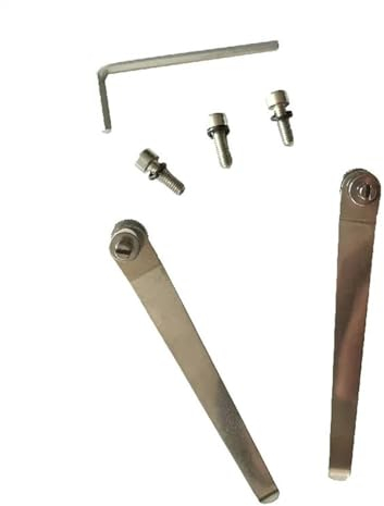 Mikroskop-Zubehör-Kit Metall-Mikroskop-Basisplatte, Befestigungsschrauben for den Verbindungstisch mit Säulenhalter, Zubehör for Mikroskop-Ständer Mikroskopische Objektträger