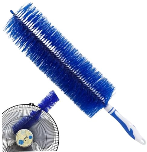 Fan Cleaner Bendable & Flexible Microfiber Washable Reusable Brush 19.3x3.2 Dusting Brush for Fan, Radiator, Floor, TV