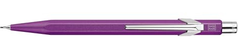 Caran d'Ache 849™ GERMANIER Druckbleistift aus Aluminium, Violett, Stärke: 0,7 mm, 0844.605