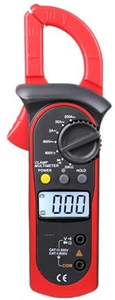 1pc Mini Digital Clamp Meter UT200A UT200B AC Current Voltage Tester Handheld Amper Meter Current Clamp Pincers(UT200A)