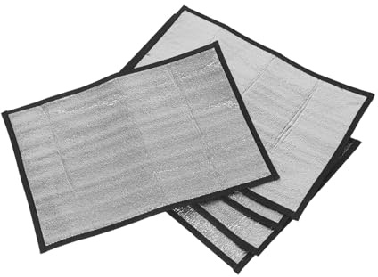 VILLFUL 5 Pièces Tapis Chauffant Terrarium Reptiles Nappe Chauffante Étanche Réfléchissante pour Lézard Serpent Gecko Amphibiens Small Animaux