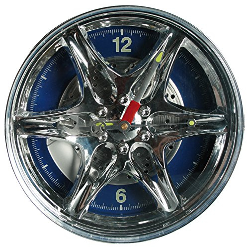 Out of the blue Wanduhr, Bunt